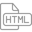 HyperText Markup Language file